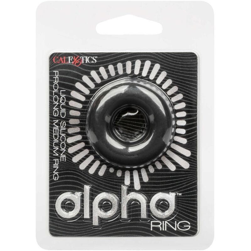 CALEXOTICS - ALPHA PROLONG MEDIUM RING PRETO Sexshoptuga 