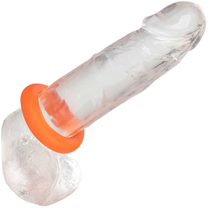 CALEXOTICS - ALPHA PROLONG GRANDE ANEL LARANJA - Sexshoptuga 