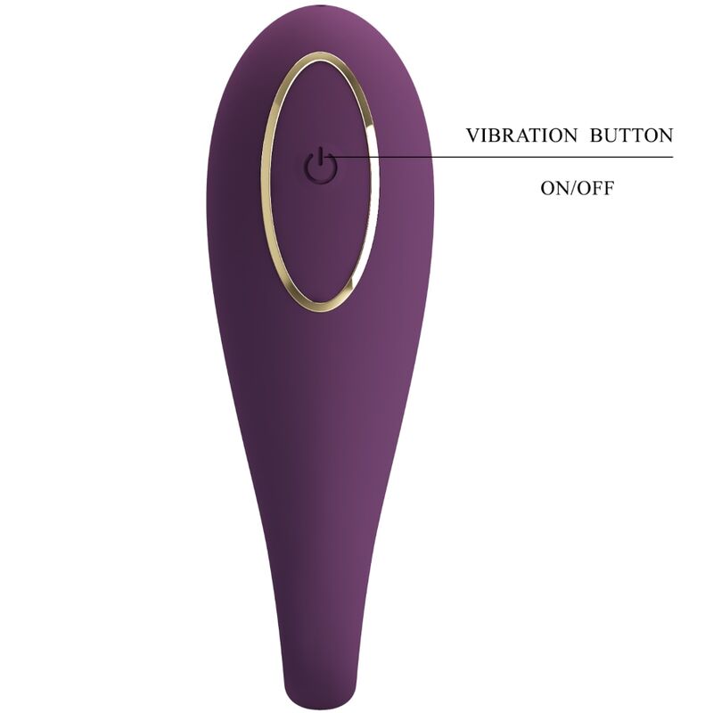 PRETTY LOVE - AUGUST VIBRADOR DE PRAZER DUPLO GLOBAL REMOTO - Sexshoptuga  Sexshoptuga 