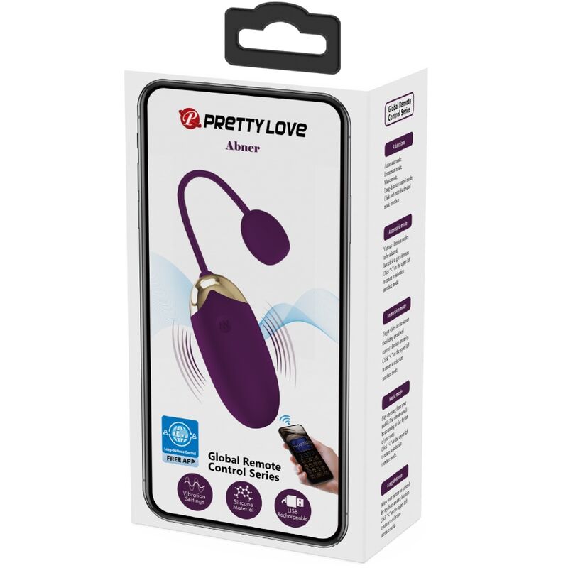 PRETTY LOVE - ABNER APP ROXO - Sexshoptuga 