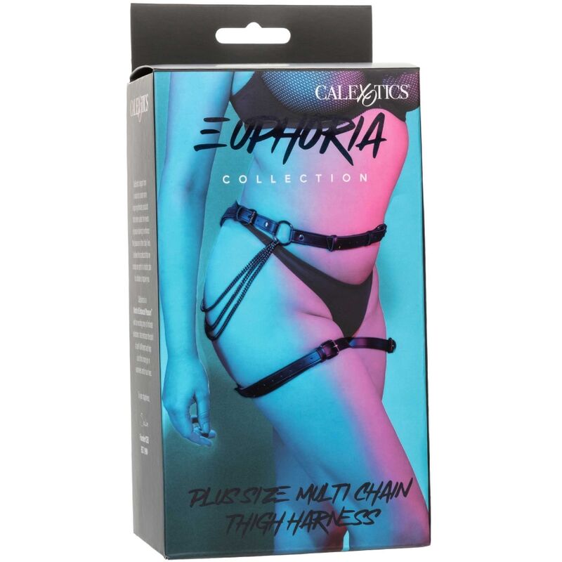 CALEXOTICS - EUPHORIA PLUS SIZE MULTI CHAIN ARNÊS DE COXA Sexshoptuga 