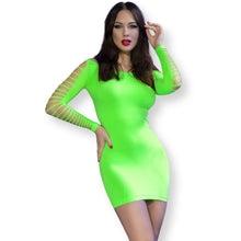 CHILIROSE - VESTIDO CR 4617 VERDE S/M - Sexshoptuga  Sexshoptuga 