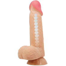 PRETTY LOVE - SÉRIE SLIDING SKIN DILDO REALÍSTICO COM VENTOSA DESLIZANTE PELE 20,6 CM - Sexshoptuga  Sexshoptuga 