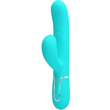 PRETTY LOVE - PERLITA MULTIFUNO 3 EM 1 VIBRADOR G-SPOT AQUA VERDE Sexshoptuga 