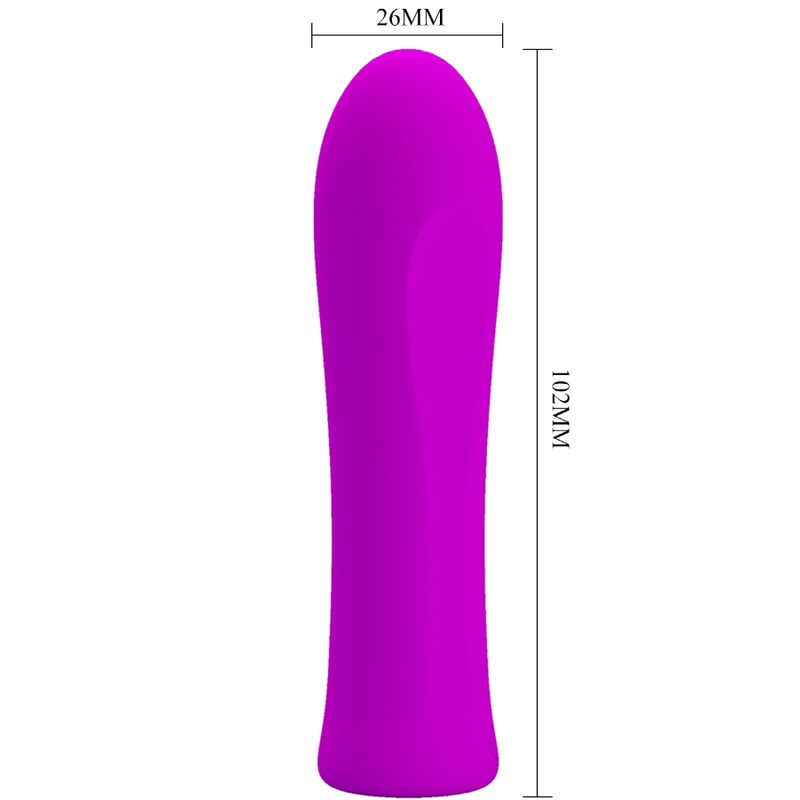 PRETTY LOVE - ALFREDA SUPER POWER VIBRADOR VIOLETA - Sexshoptuga  Sexshoptuga 