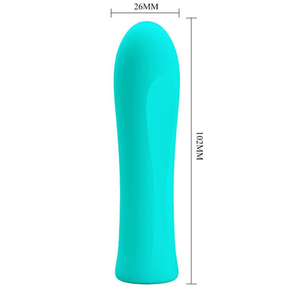 PRETTY LOVE - ALFREDA SUPER POWER VIBRADOR AQUA VERDE - Sexshoptuga 