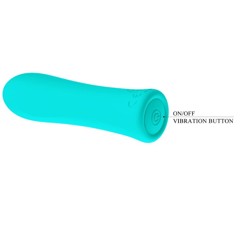 PRETTY LOVE - ALFREDA SUPER POWER VIBRADOR AQUA VERDE - Sexshoptuga 