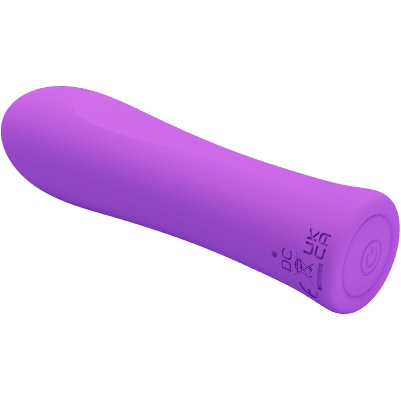 PRETTY LOVE - ALFREDA VIBRADOR SUPER POWER AQUA ROXO - Sexshoptuga 