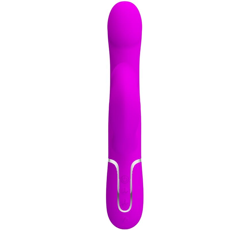 PRETTY LOVE - VIBRADOR COELHO PÉROLAS VIOLETA - Sexshoptuga 