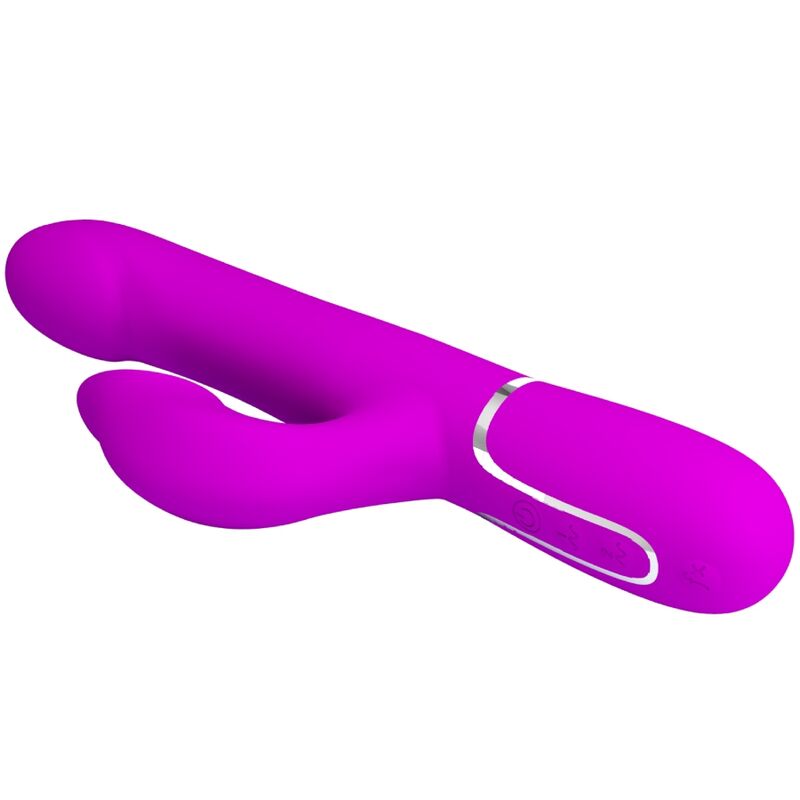 PRETTY LOVE - VIBRADOR COELHO PÉROLAS VIOLETA - Sexshoptuga 