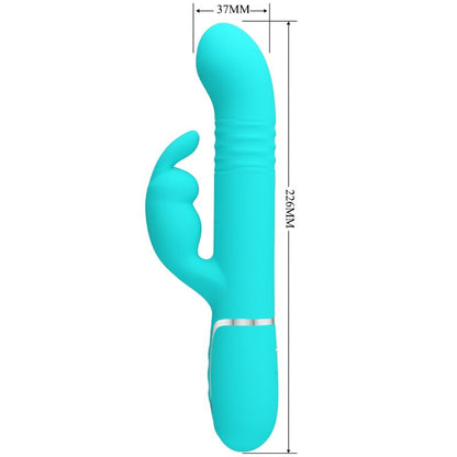 PRETTY LOVE - VIBRADOR COALE COALE PÉROLAS AQUA VERDE - Sexshoptuga 