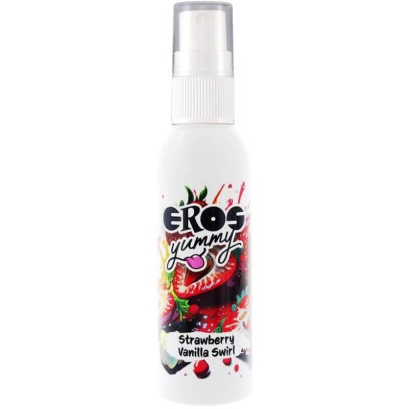 EROS - YUMMY SPRAY CORPORAL MORANGO VAINILLA SWIRL 50 ML Sexshoptuga 