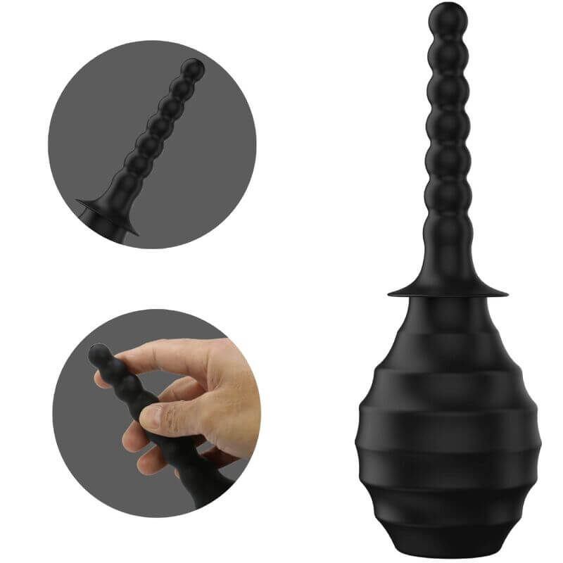 MR PLAY - PLUGUE ANAL DE CONTROLE REMOTO VIBRADOR PODEROSO PRETO Sexshoptuga 