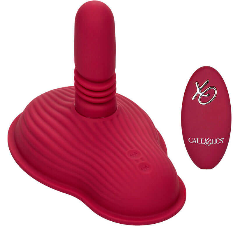 CALEXOTICS - RIDER MASSAGER DUAL MOTOR REMOTE CONTROL RED Sexshoptuga 