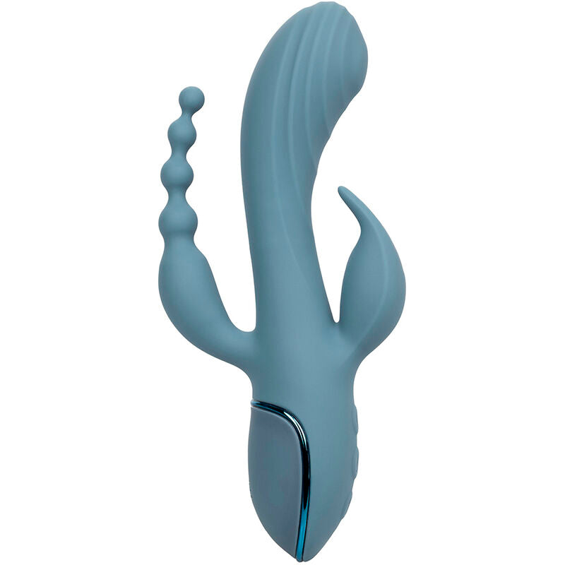 CALEXOTICS - TRIPLE ECSTASY VIBRATOR GREY Sexshoptuga 