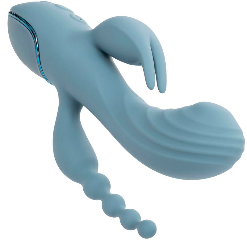 CALEXOTICS - TRIPLE ECSTASY VIBRATOR GREY Sexshoptuga 