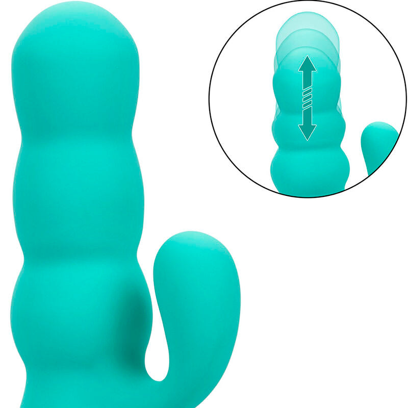 CALEXOTICS - VIBRATOR DEL MAR DIVA RABBIR AQUA GREEN BY CALIFORNIA DREAMING Sexshoptuga 