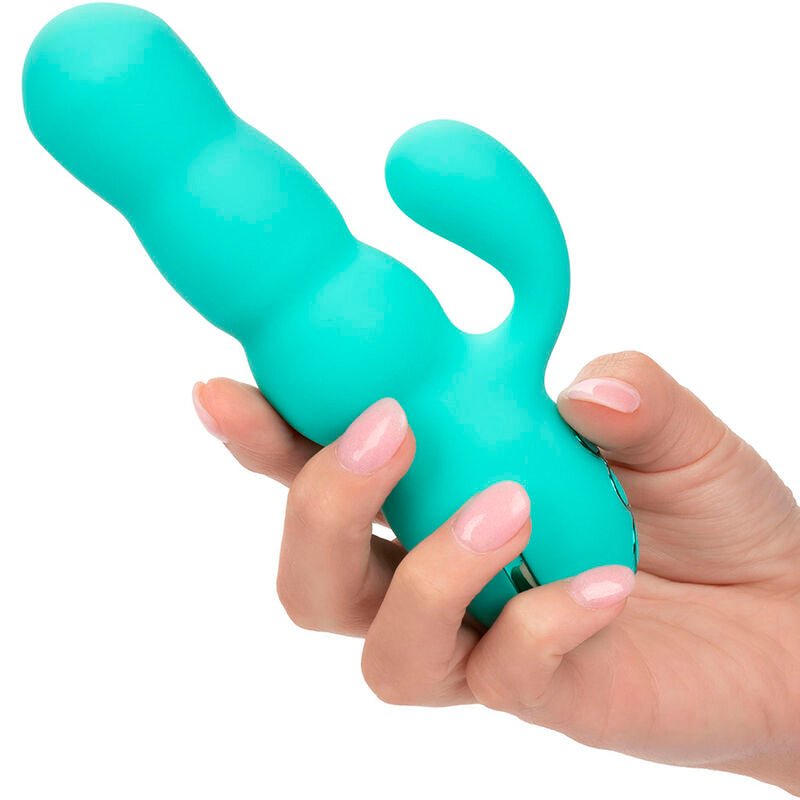 CALEXOTICS - VIBRATOR DEL MAR DIVA RABBIR AQUA GREEN BY CALIFORNIA DREAMING Sexshoptuga 