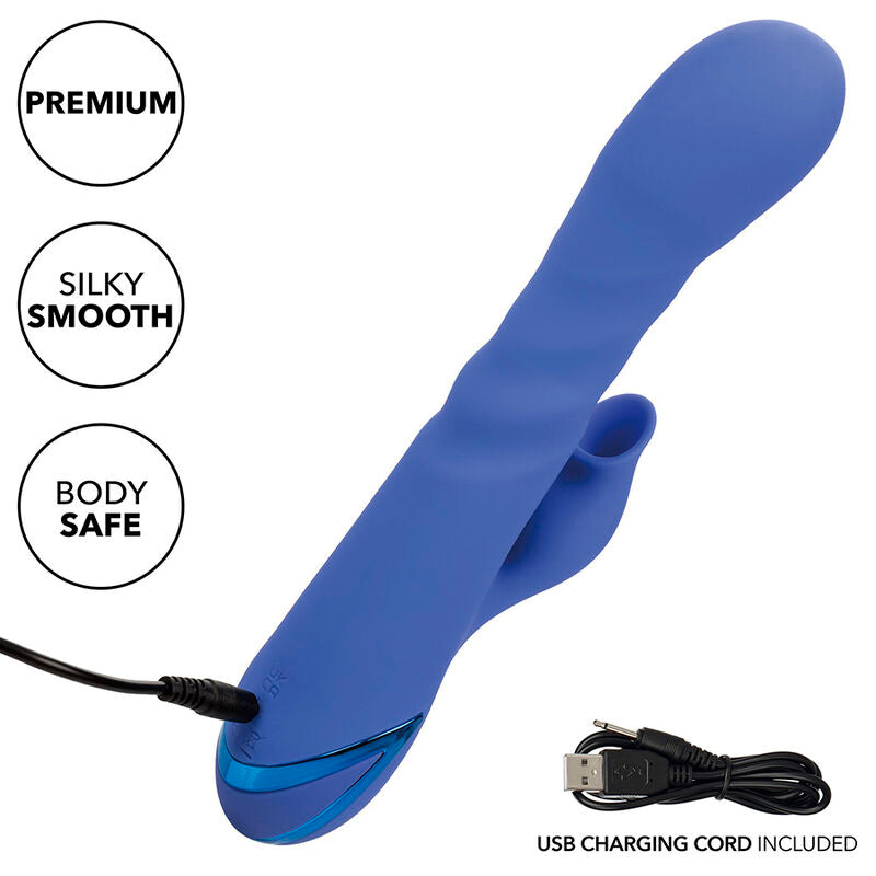 CALEXOTICS - LA LOVE VIBRADOR & SUCKER BLUE POR CALIFORNIA DREAMING Sexshoptuga 