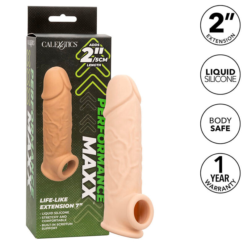 CALEXOTICS - PERFORMANCE MAXX LIFE-LIKE EXTENSION 7 PELE CLARA Sexshoptuga 