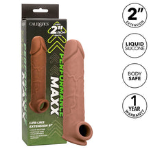 CALEXOTICS - PERFORMANCE MAXX LIFE-LIKE EXTENSION 8 PELE MARROM Sexshoptuga 