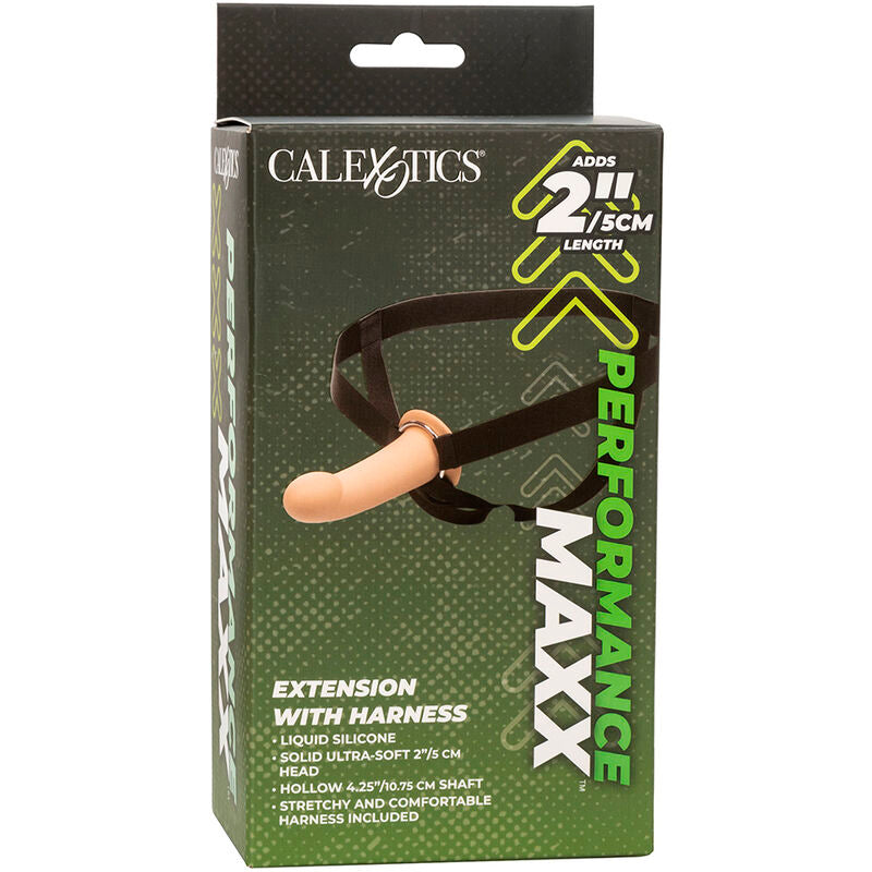 CALEXOTICS - EXTENSO PERFORMANCE MAXX COM ARNÊS PELE LEVE Sexshoptuga 