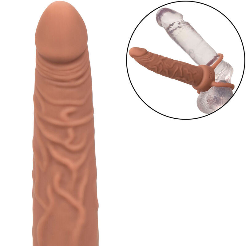 CALEXOTICS - PERFORMANCE MAXX RECHARGEABLE DOUBLE PENETRATOR BROWN SKIN Sexshoptuga 