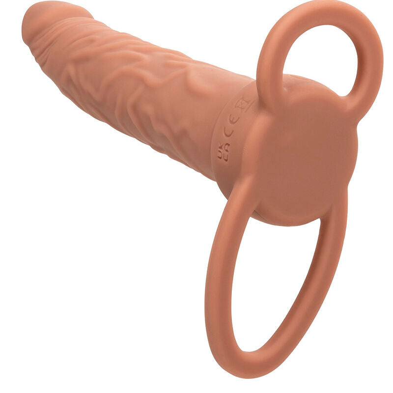 CALEXOTICS - PERFORMANCE MAXX RECHARGEABLE DOUBLE PENETRATOR BROWN SKIN Sexshoptuga 