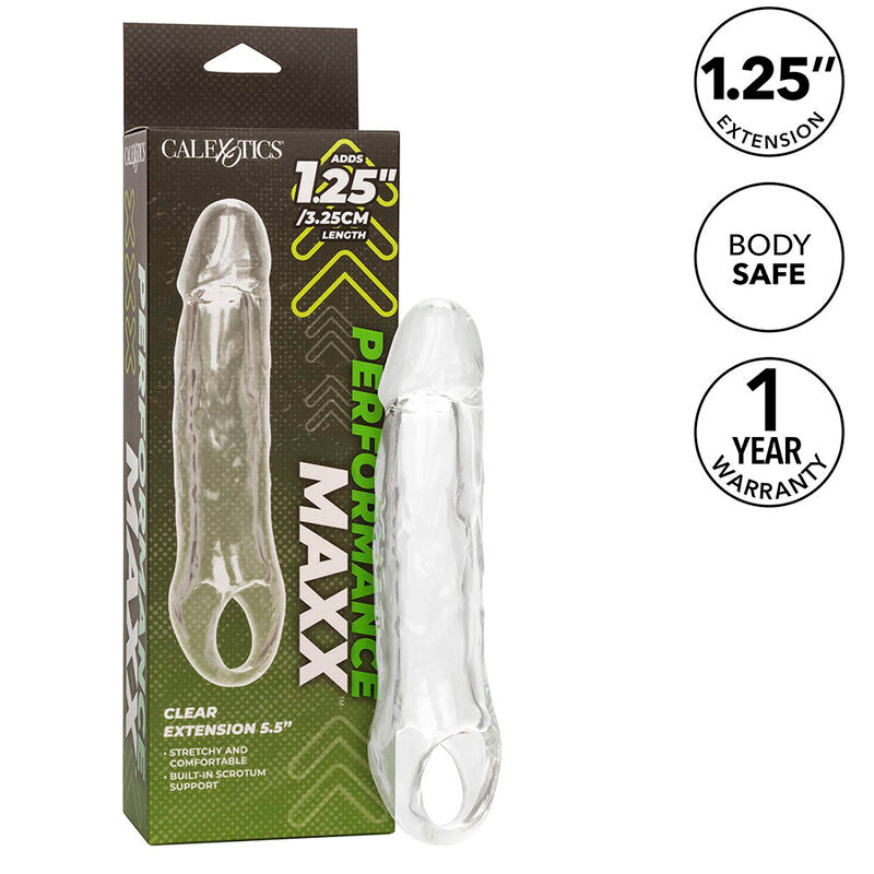 CALEXOTICS - PERFORMANCE MAXX CLEAR EXTENSION 5,5 TRANSPARENTE Sexshoptuga 