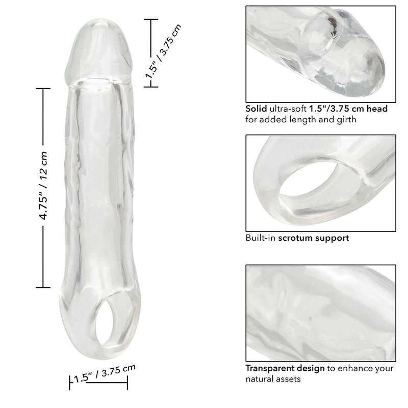 CALEXOTICS - PERFORMANCE MAXX CLEAR EXTENSION 6.5 TRANSPARENT Sexshoptuga 