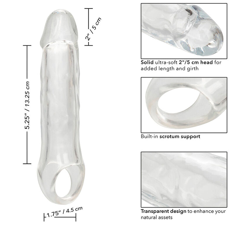 CALEXOTICS - PERFORMANCE MAXX CLEAR EXTENSION 7.5 TRANSPARENT Sexshoptuga 