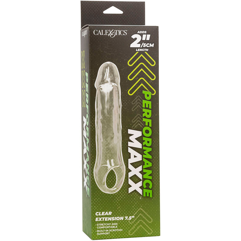 CALEXOTICS - PERFORMANCE MAXX CLEAR EXTENSION 7.5 TRANSPARENT Sexshoptuga 