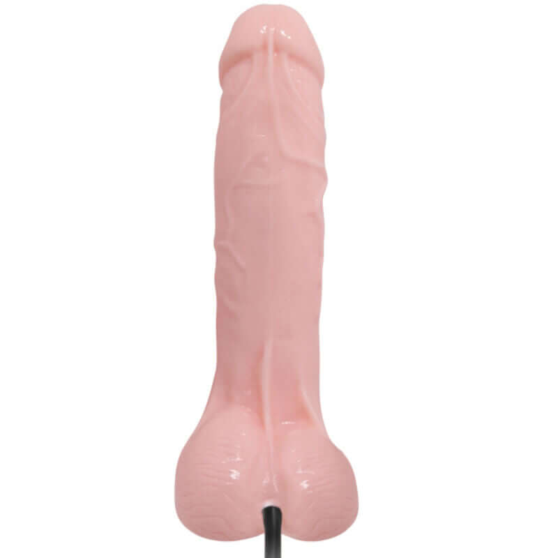 BAILE - DILDO REALISTA INFLÁVEL COM VENTOSA 15 CM - Sexshoptuga  Sexshoptuga 