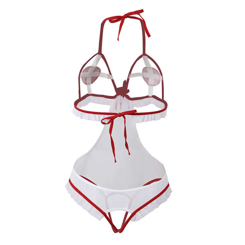 SUBBLIME - FANTASIA DE ENFERMEIRA SEXY CROTCHLESS S/M Sexshoptuga 