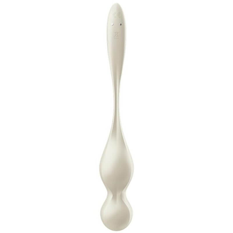 SATISFYER - BOLAS VIBRATÓRIAS DE KEGEL LOVE BIRDS BRANCO - Sexshoptuga 