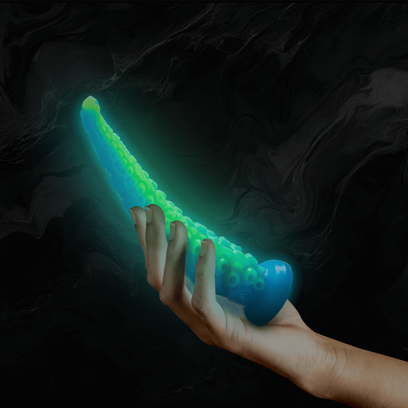 EPIC - SCYLLA FLUORESCENTE TENTCULO FINO DILDO TAMANHO PEQUENO Sexshoptuga 