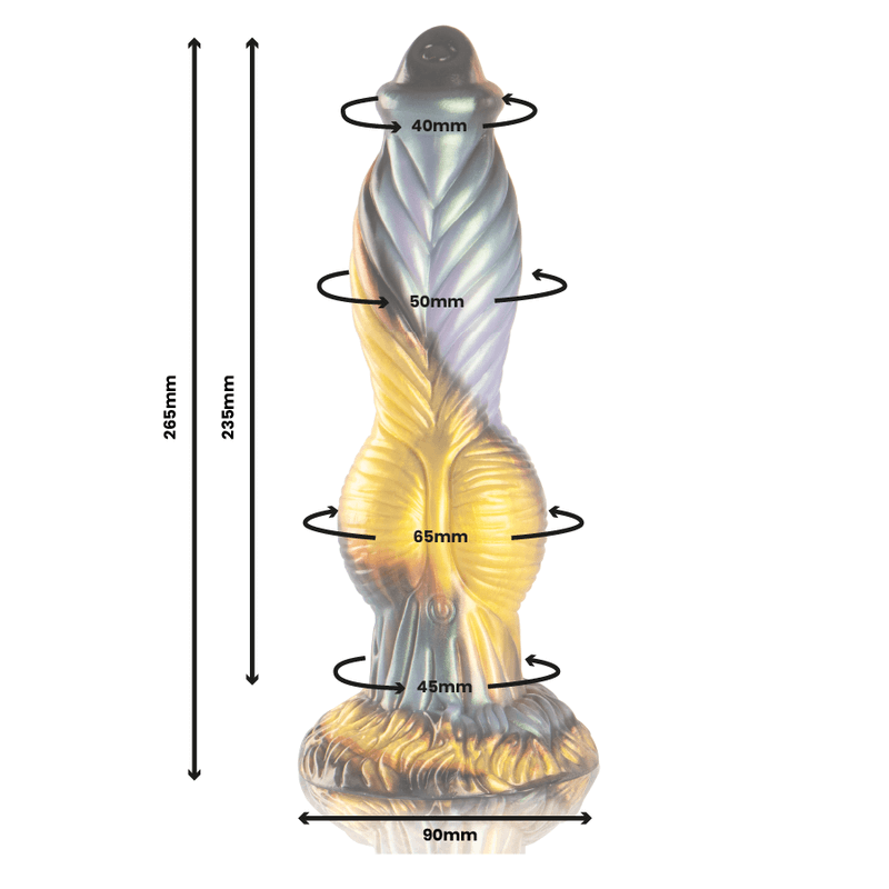 EPIC - PHOENIX DILDO O RESSURGIMENTO DO PRAZER CONTROLE REMOTO RECARREGÁVEL Sexshoptuga 