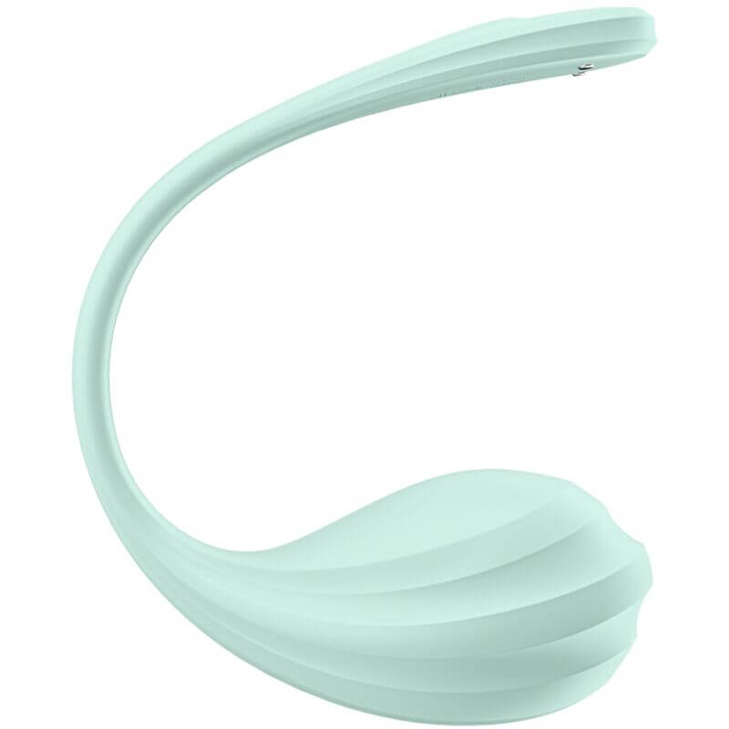 SATISFYER - ESTIMULADOR DE PÉTALA LISA G-POINT ÁGUA VERDE APLICATIVO GRATUITO Sexshoptuga 