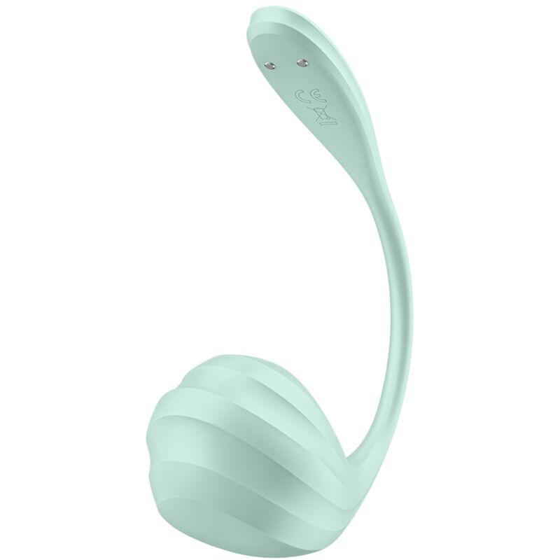 SATISFYER - ESTIMULADOR DE PÉTALA LISA G-POINT ÁGUA VERDE APLICATIVO GRATUITO Sexshoptuga 