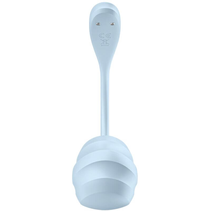 SATISFYER - ESTIMULADOR DE PONTO G DE PÉTALA LISA CÉU AZUL APLICATIVO GRATUITO Sexshoptuga 