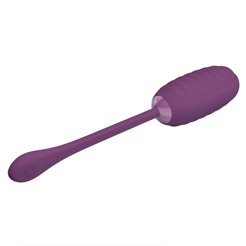 PRETTY LOVE - OVO VIBRATÓRIO RECARREGÁVEL ROXO CASPER - Sexshoptuga 