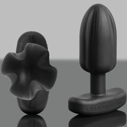 ELECTRASTIM - PLUG ANAL TARTARUS QUADRIPOLAR SILICONE PRETO - Sexshoptuga 