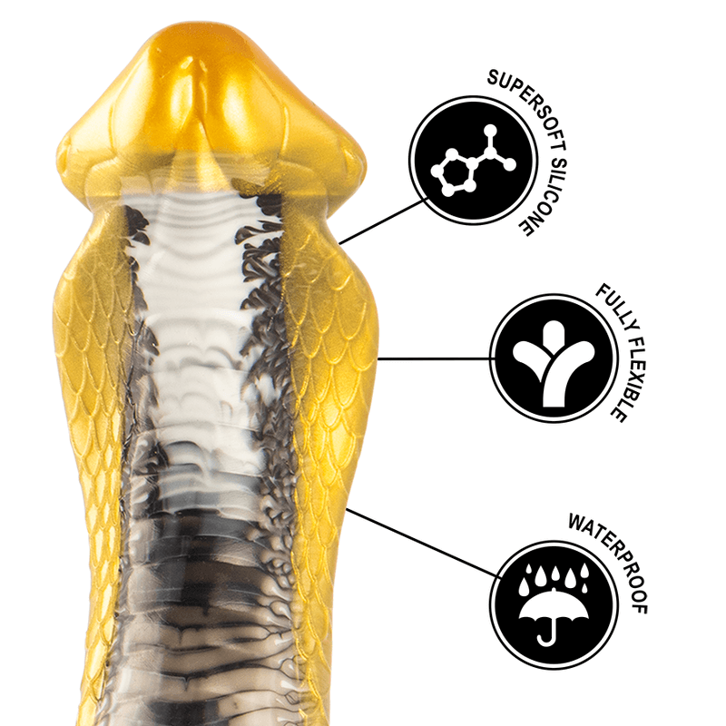 EPIC - DRAKON DILDO AMARELO COBRA Sexshoptuga 