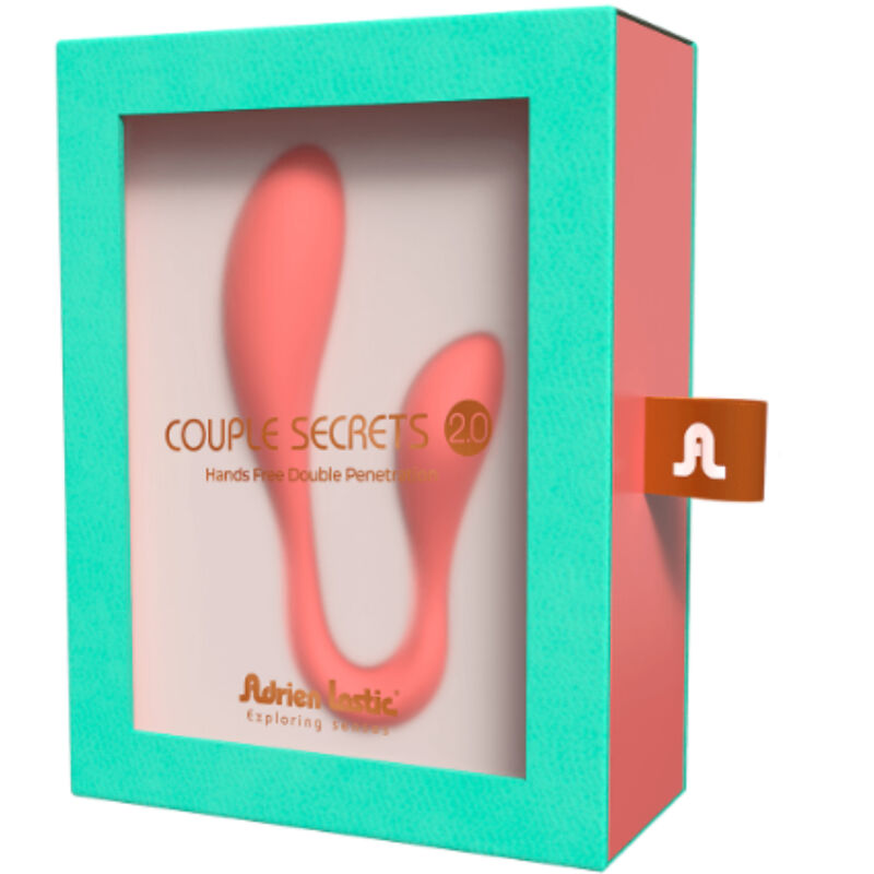 ADRIEN LASTIC - COUPLE SECRETS II PINK DOUBLE STIMULATION + FREE APP