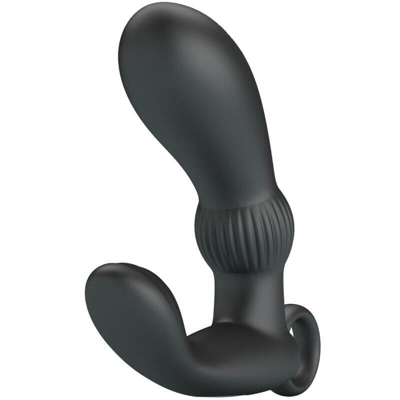 PRETTY LOVE - CAYLA MASSAGEADOR VIBRADOR ANAL PRETO Sexshoptuga 