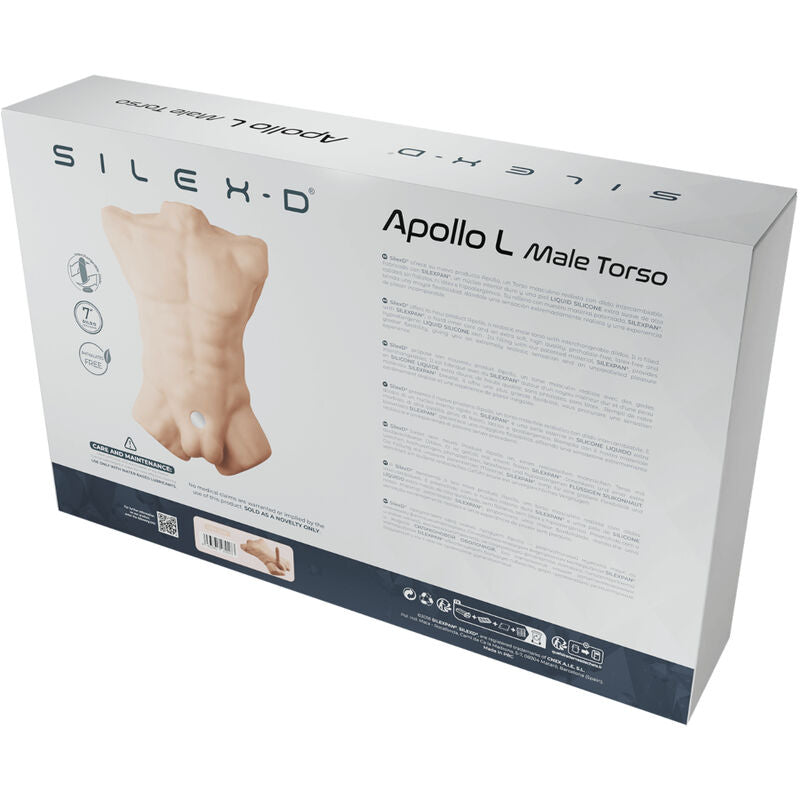 SILEXD - APOLLO L TORSO MASCULINO REALISTA - Sexshoptuga 