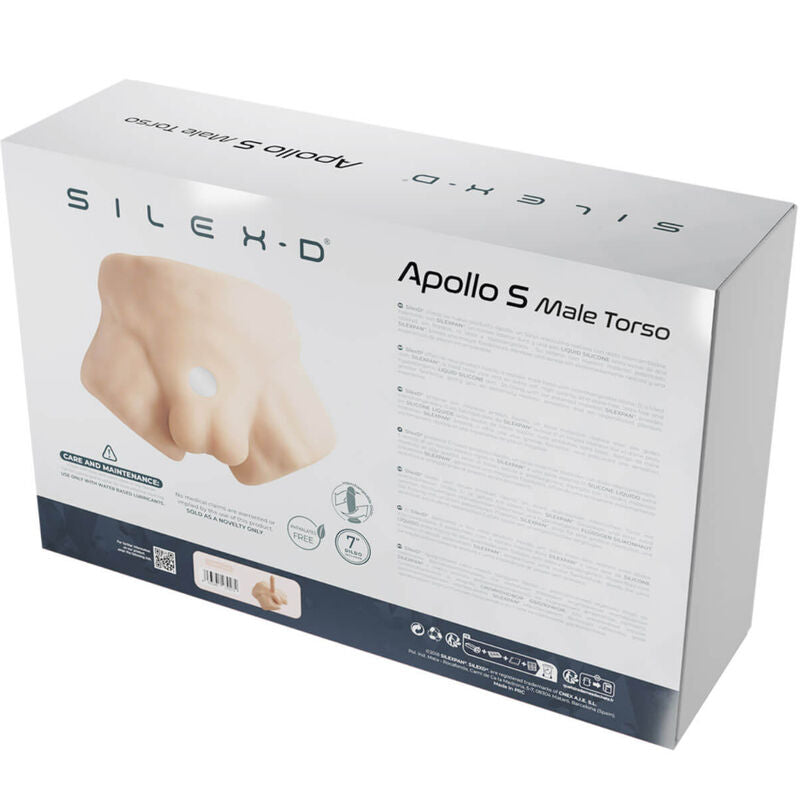 SILEXD - APOLLO S TORSO INFERIOR MASCULINO REALISTA - Sexshoptuga 