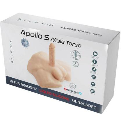 SILEXD - APOLLO S TORSO INFERIOR MASCULINO REALISTA - Sexshoptuga 