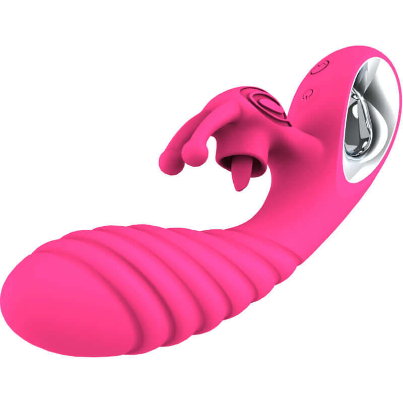 ARMONY - VIBRADOR VICKY COELHO COM LÍNGUA FÚCSIA Sexshoptuga 