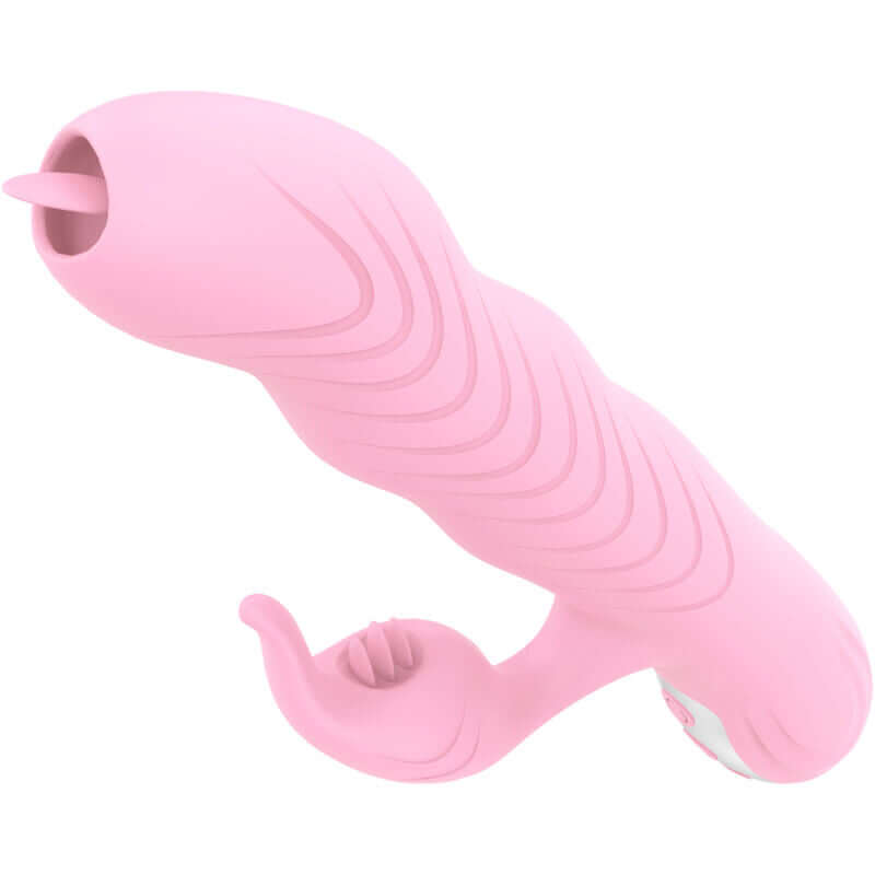 ARMONY - MARCIA VIBRADOR & THRUSTING DUPLA LÍNGUA EFEITO CALOR ROSA Sexshoptuga 